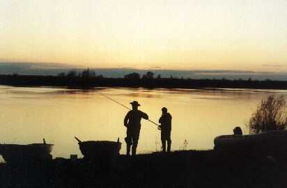 Прелести рыбалки в Новгороде