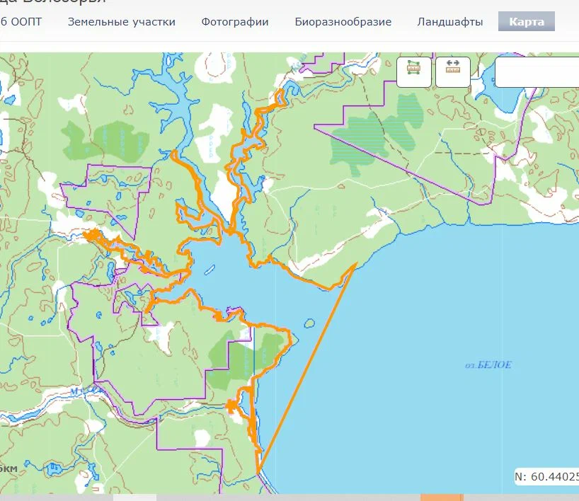 Карта реки печора с населенными